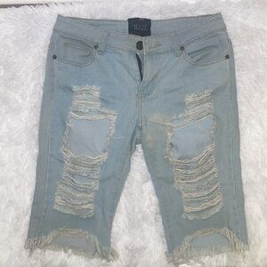 Distressed/Ripped Jeans Shorts 😍
